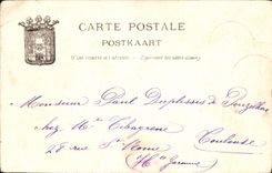 VINTAGE POSTCARD Mons Rules De Leopold I