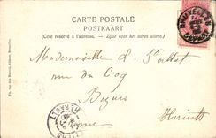 POSTAL Brujas de la VENDIMIA el ayuntamiento