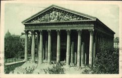 VINTAGE POSTCARD Pretty Corners Of Paris Church of the Madeleine