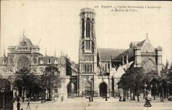 CPA Paris Eglise St Germain I'Auxerrois