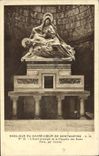 VINTAGE POSTCARD Basilica Of the Sacring Heart De Montmartre principal Furnace bridge of the vault of Dead Pieta by Coutan