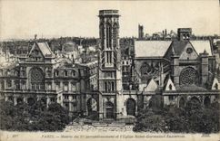 CPA Paris Mairie Du 1er Arrondissement Et I'Eglise Saint Germain Auxerrois