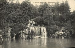 CPA Le Bois De Boulogne La Cascade Paris 