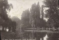 CPA Paris Bois De Boulogne Etang de Longchamp