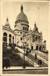 CPA Paris Montmartre La Basilique Du Sacre Coeur