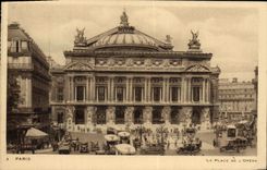 CPA Paris La Place De L'Opera
