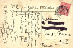 POSTAL de la VENDIMIA el jardín de Versalles el lavabo De Latone un día de agua grande