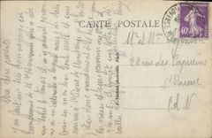 Panorama de París de la POSTAL de la VENDIMIA en Notre Dame