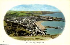 MODERN CARD The Three Bays Aberystwyth