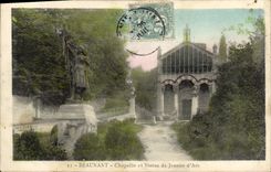 CPA Beaunant Chapelle Et Statue De Jeanne d'Arc