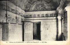 CPA Chateau De Chambord Cabinet De Francois 1er