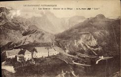 CPA Le Dauphine Pittoresque La Grave giacier De La Neige