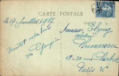 VINTAGE POSTCARD Dauphine Picturesque the Serious giacier Of Snow