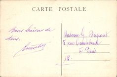 VINTAGE POSTCARD Lyon Cathedral Jean Saint and Coteau of Fourviere