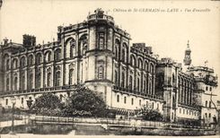 CPA Chateau de St Germain en Laye Vue d'ensemble