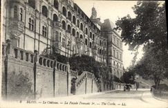 CPA Blois le Chateau La Facade Francois 1er