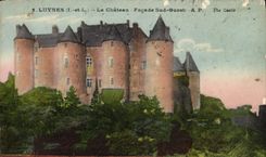 CPA Luynes Le Chateau Facade Facade Sud 