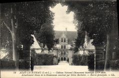 CPA Azay Le Rideau Chateau National