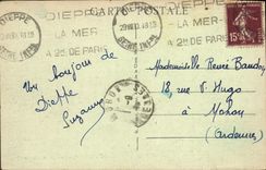 CPA Dieppe Le Chateau
