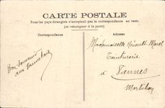 VINTAGE POSTCARD Chambord the Castle Seen from of the Vault