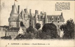 CPA Langeais Le Chateau Facade Meridionale
