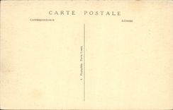 VINTAGE POSTCARD Castle of Chambord the Castle through the Trees