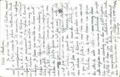 POSTAL MODERNA Vendome Abstde de la iglesia de la trinidad