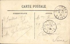 CPA Rambouillet Le Chateau vu de l'ile des Festins