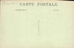 VINTAGE POSTCARD Castle of Villandry View