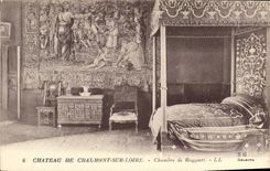 CPA Chaumont Sur Loire Chambre de Ruggieri