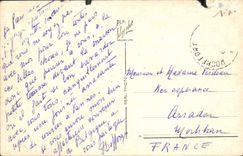 POSTAL Rochefort de la VENDIMIA ido de las cales y de la cámara acorazada de Lorette