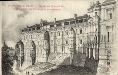 CPA Chateau de Blois Facade de Francois 1er