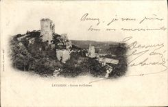 CPA Lavardin Ruines Du Chateau