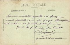 POSTAL de la VENDIMIA el castillo de Pierrefonds visto del lago