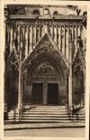 CPA Chaumont Eglise St Jean Baptiste Portail St Jean 