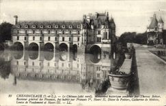 POSTAL Chenonceaux Chiteau de la VENDIMIA