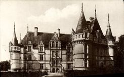 CPA Azay Le Rideau Chateau National 