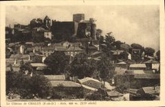 VINTAGE POSTCARD Castle of Chalus