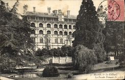 CPA Blois Le Chateau La Facade Francois 1er