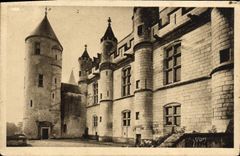 CPA Chateau de Loches Facade Orientale
