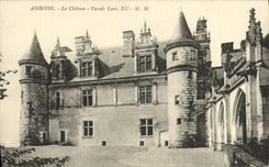 CPA Amboise Le Chateau Facade Louis XII