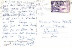 MODERN CARD Quiberon the Turpault Castle