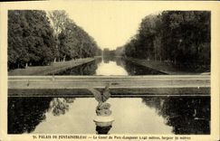 CPA Palais De Fontainebleau Le Canal Du Parc