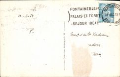 CPA Palais De Fontainebleau Le Canal Du Parc