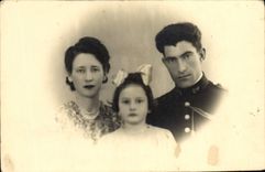 Real photo Uncle Theophilus Janine and his mom