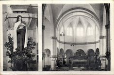 MODERN CARD Virgin Church