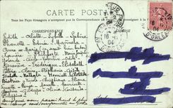 POSTAL Versalles pequeño Trianon de la VENDIMIA el Hamlet de Marie Anfoinette