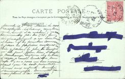 CPA Versailles Le Grand Trianon La Chambre a coucher de la reine d'Angleterre