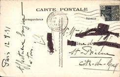 CPA Maison Des Soeurs de la Croix Rue de Vaugirard Paris Chapelle Coeur des Religieuses