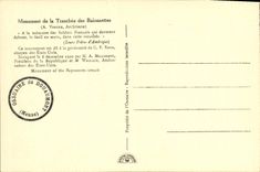 VINTAGE POSTCARD Monument of Sliced Bayonets Douaumont Militaria